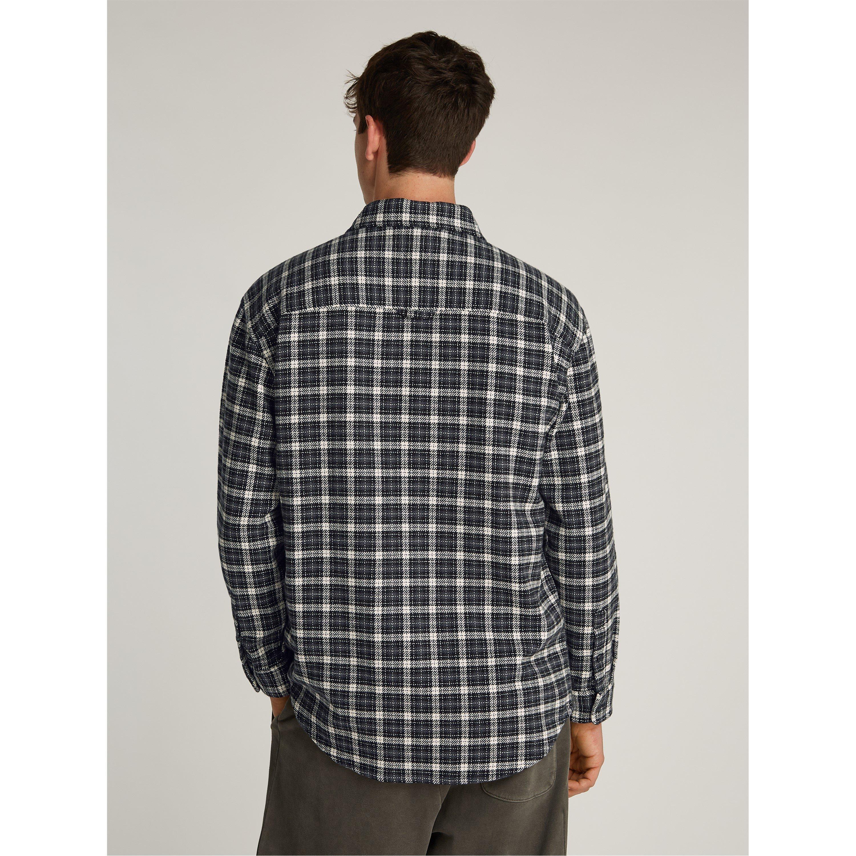 Tommy Jeans TJM BADGE FLANNEL SHIRT EXT