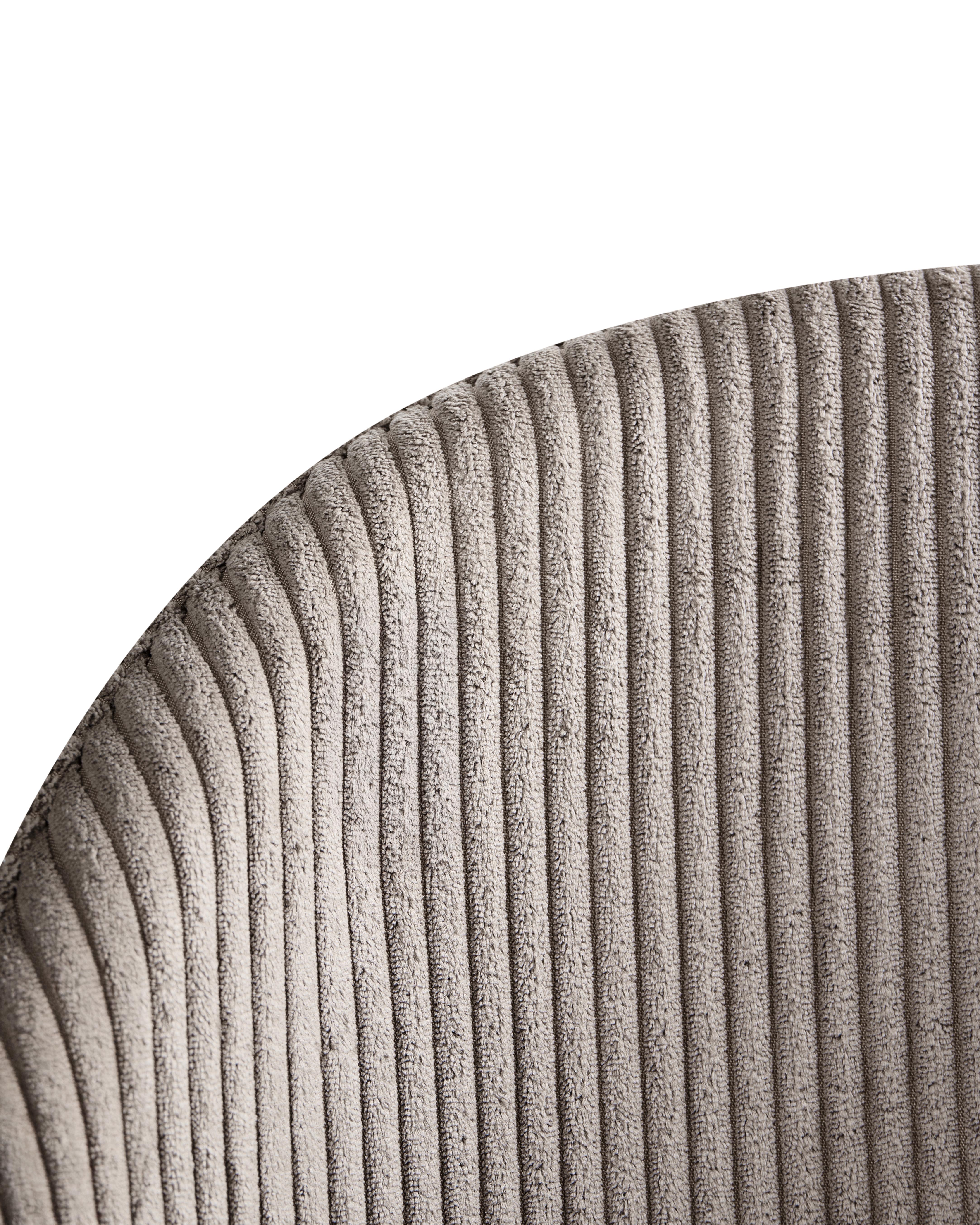 Bureaustoel KIANA Corduroy Taupe