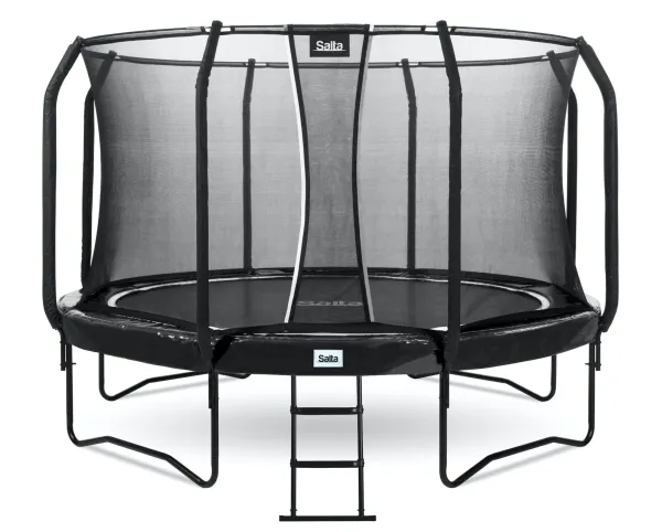 Salta First Class, Trampolin, Rektangulær, 180 kg, 5 År, Safety net, Sort