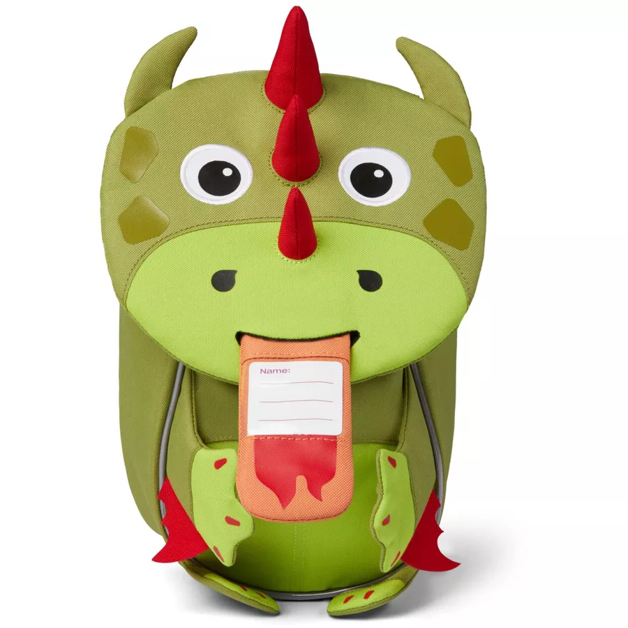 Affenzahn Kleine Freunde - Kinderrucksack: Drache, grün