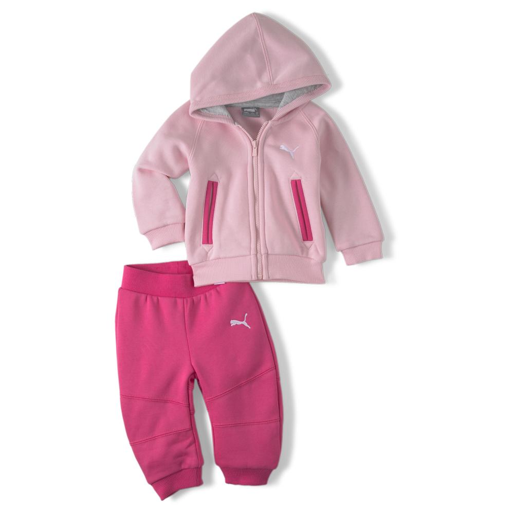 Puma Ensemble Rose Fille Puma Hooded Baby