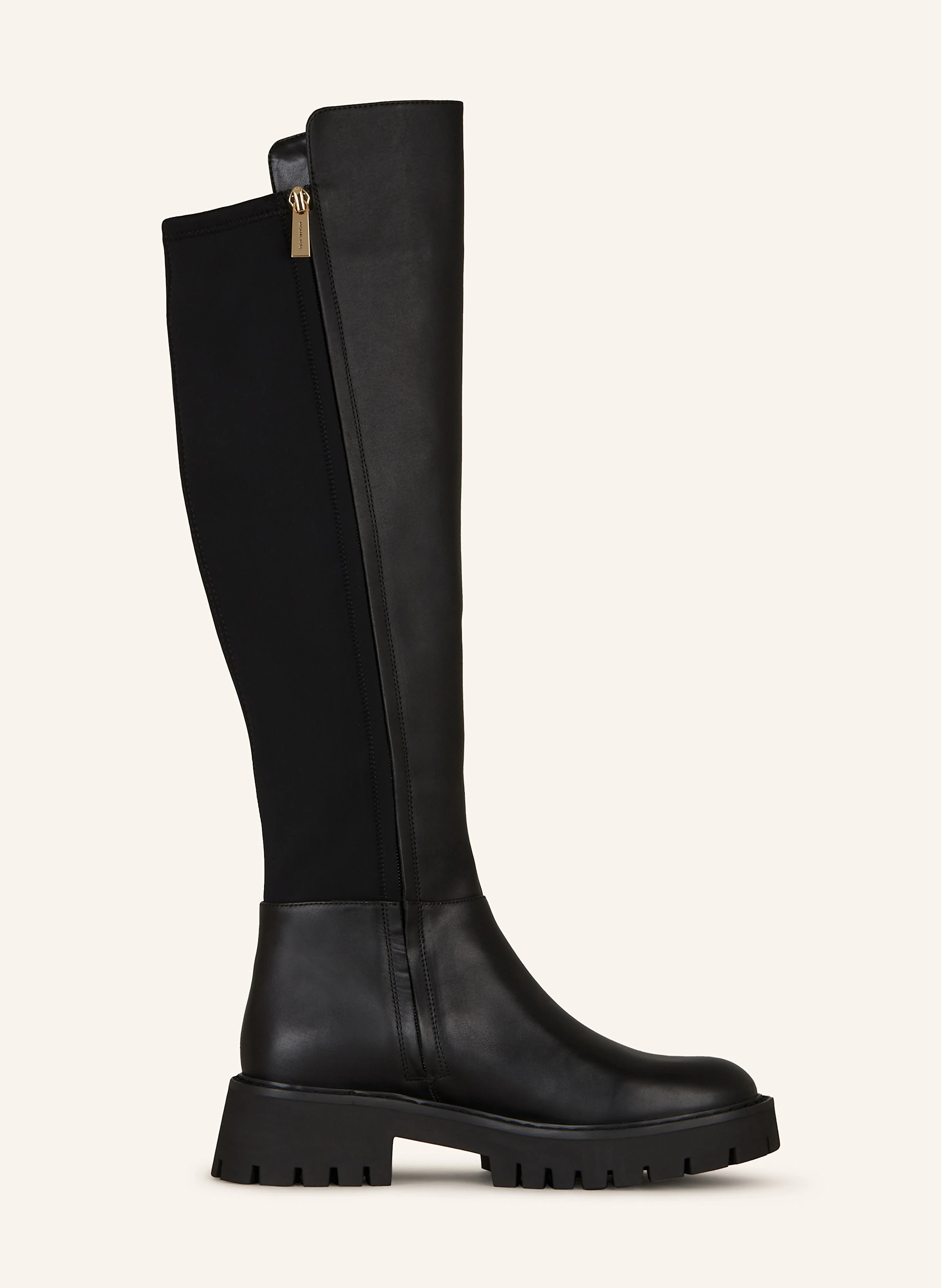 MICHAEL KORS Plateau-Stiefel ASHER im Materialmix