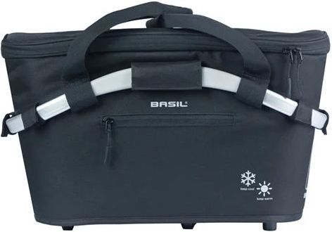 Basil - Classic Carry All ISO - Fietsmand - Zwart - Isolatie - 18 Liter