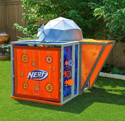KidKraft NERF Geo Strike Headquarters Hus