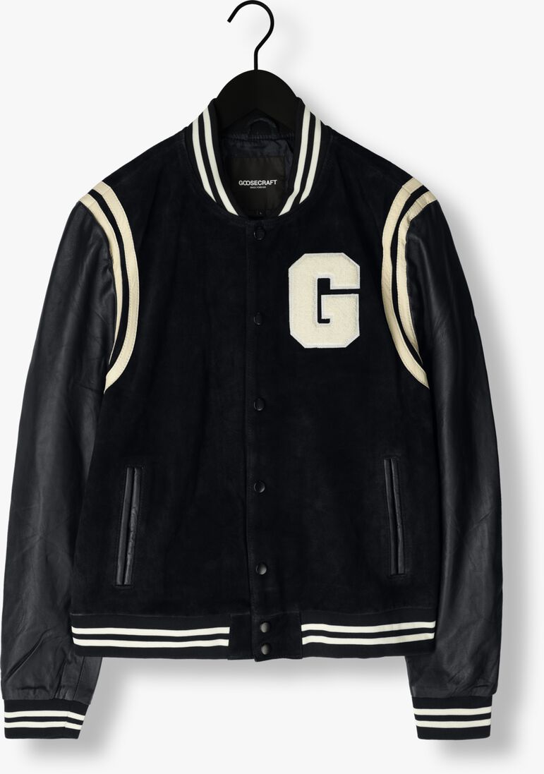 GOOSECRAFT donkerblauwe goosecraft jack gc melrose bomber