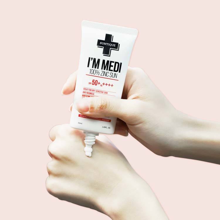 Suntique I'm Medi 100% Zinc Sun SPF50 50ml