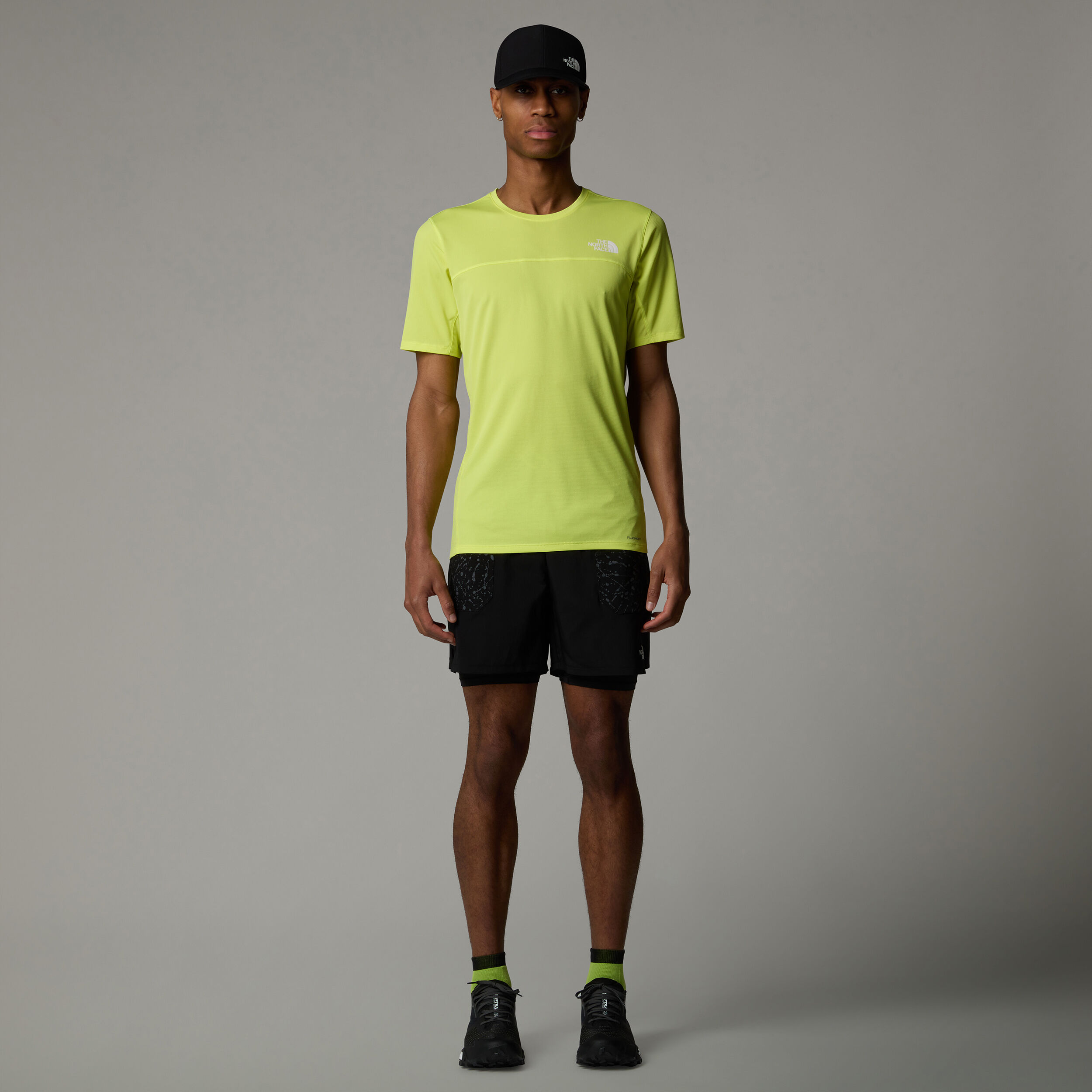 The North Face Sunriser Maillot De Course Hommes - Jaunes Fluo