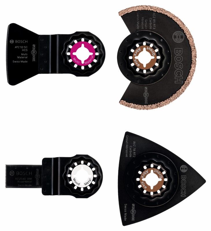 Bosch 2608661695 4-Delige set Starlock Tiling Set
