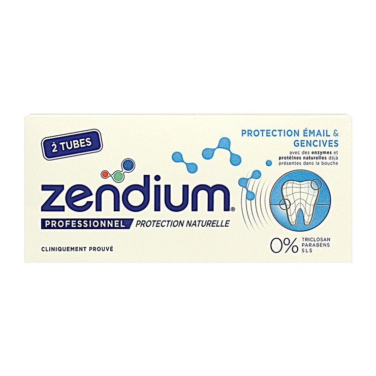 Dentifrice protection émail & gencives 2x75ml