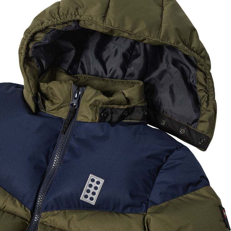LEGO kidswear-LEGO børnetøj LWJEBEL 733 - JACKET Dark khaki
