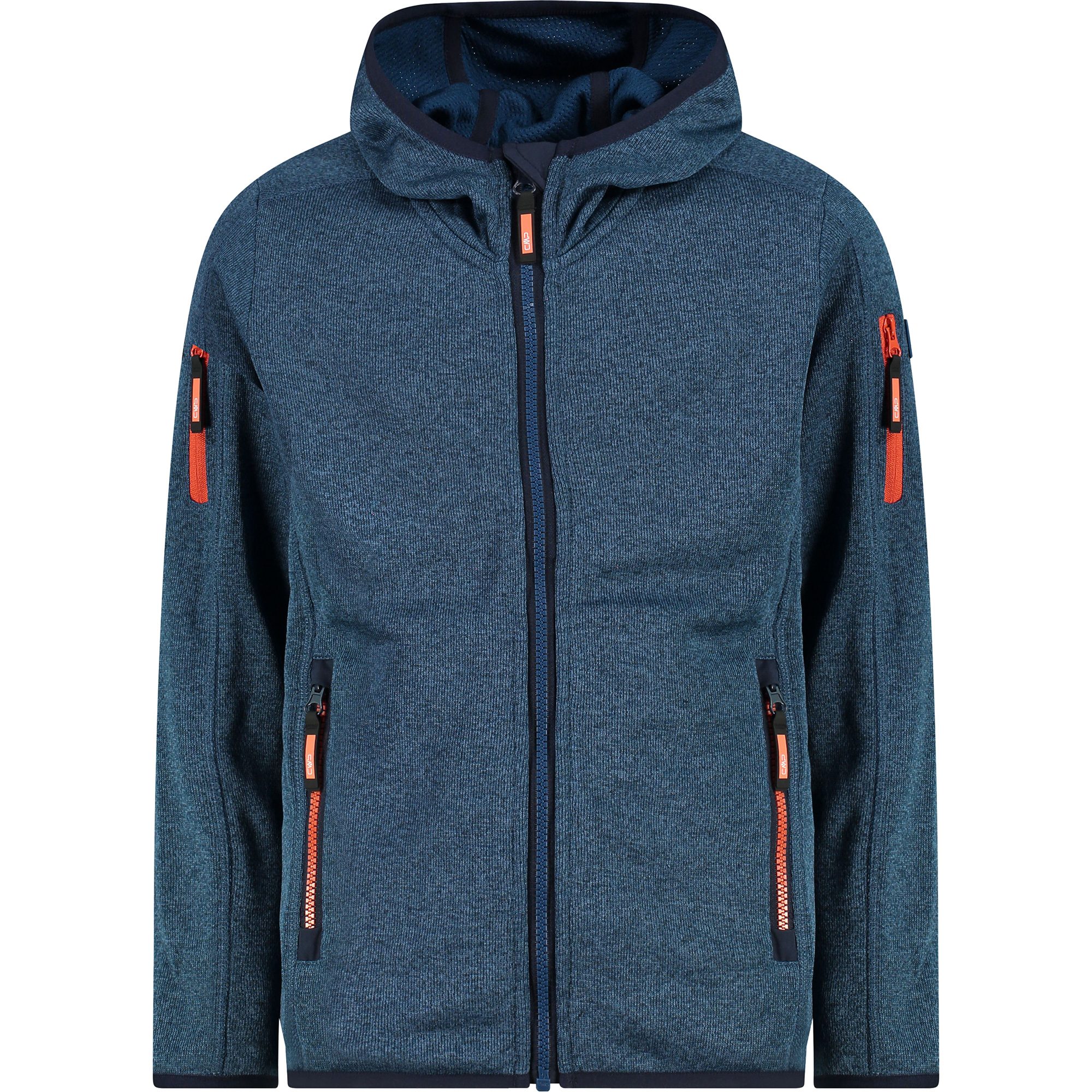 CMP Fix Hood Fleece-Kapuzenjacke Kinder ocean
