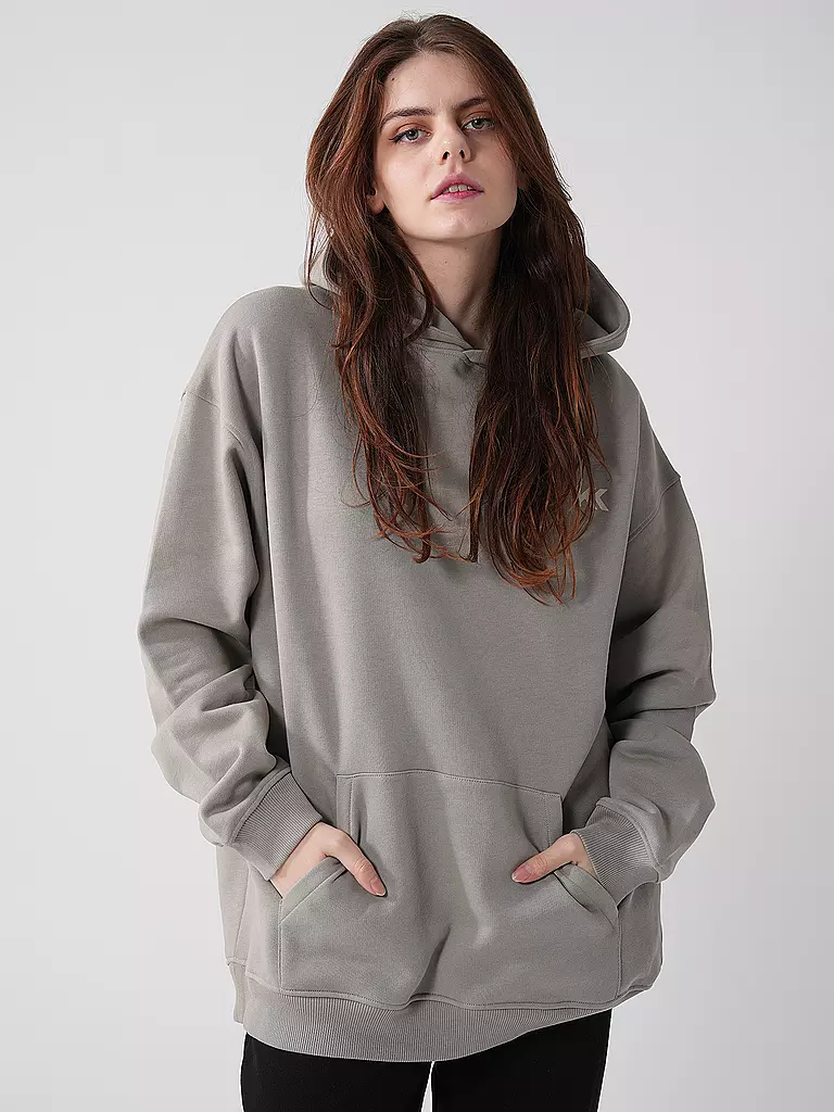 KARO KAUER Kapuzensweater - Hoodie CINDER grau