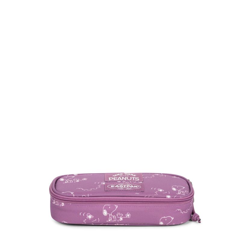 Trousse scolaire Oval Single 22 cm Peanuts Pink