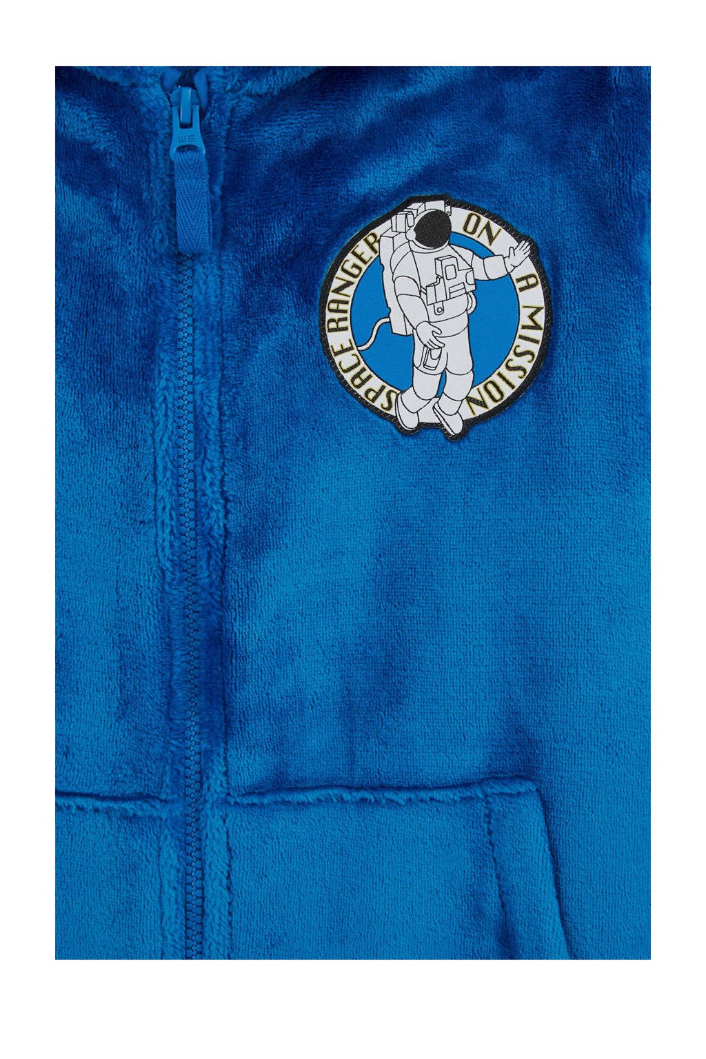 WE Fashion Onesie astronaut blauw