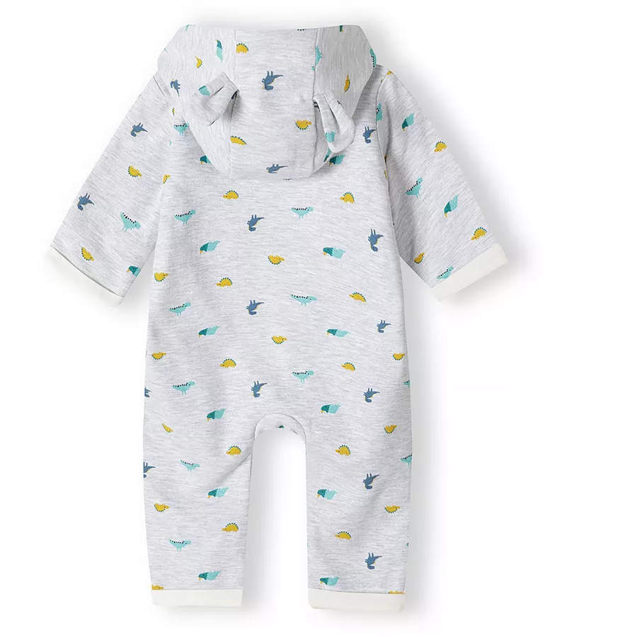 MINOTI Schneeoverall Grau Meliert