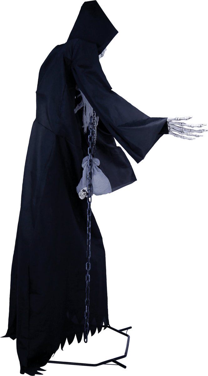 Halloween Skelet Met Geluid En Beweging 2,5m