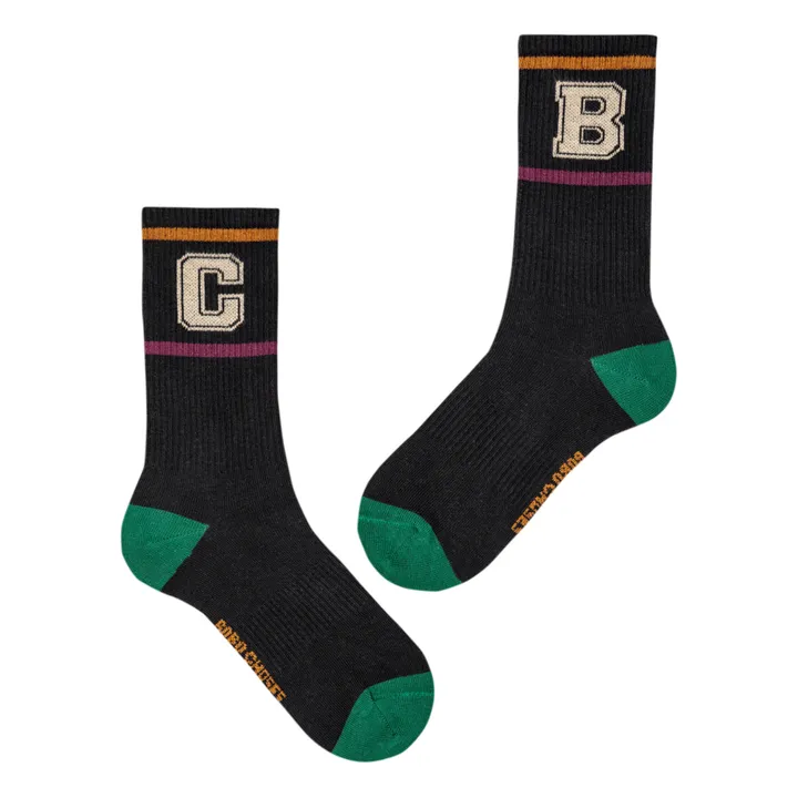 Bobo Choses Chaussettes Bicolores BC | Bleu nuit