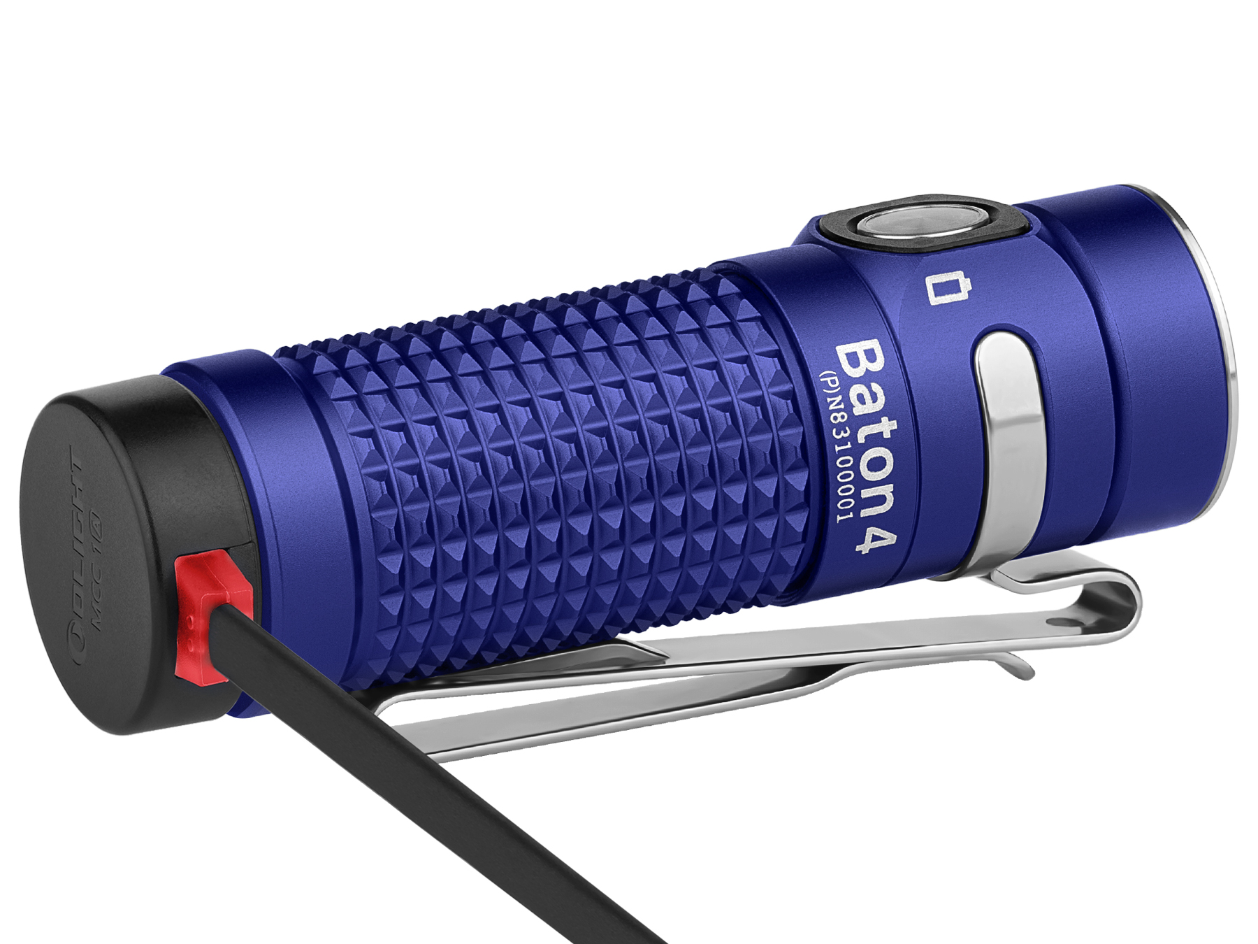 Olight Baton 4 Premium Kit Regal Blue Oplaadbare Zaklamp