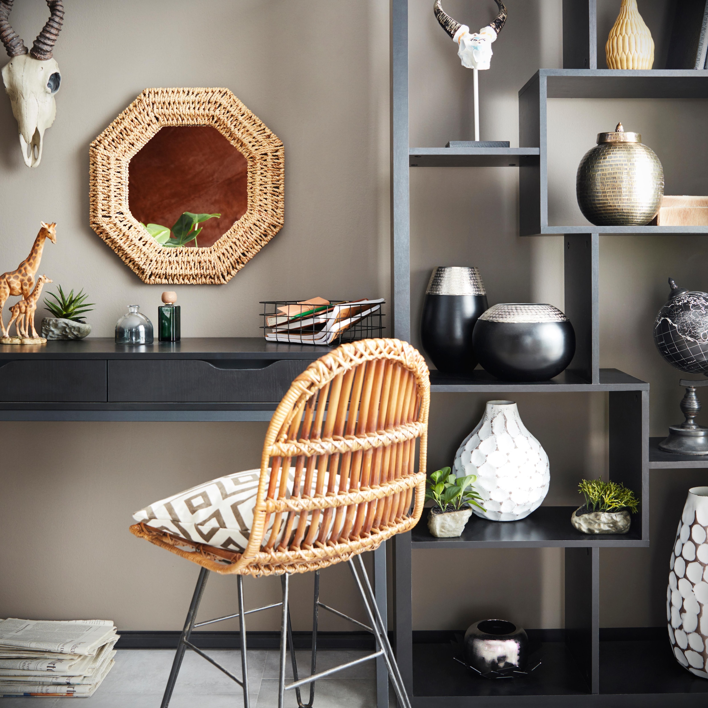 Home affaire Kunstpflanze »Sukkulenten« 4er Set
