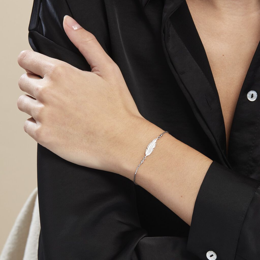 Bracelet Argent Blanc Gdiulia