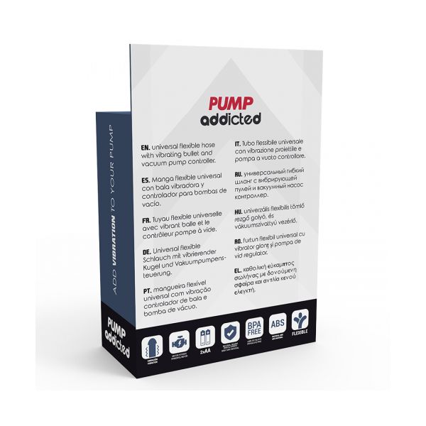 Pump Addicted Vibrador Bomba Bala Vibratória Viciada