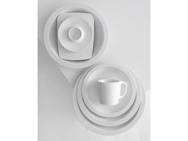 Rosti Hamlet Dyb tallerken Dia. 21 x 3,5 cm Hvid