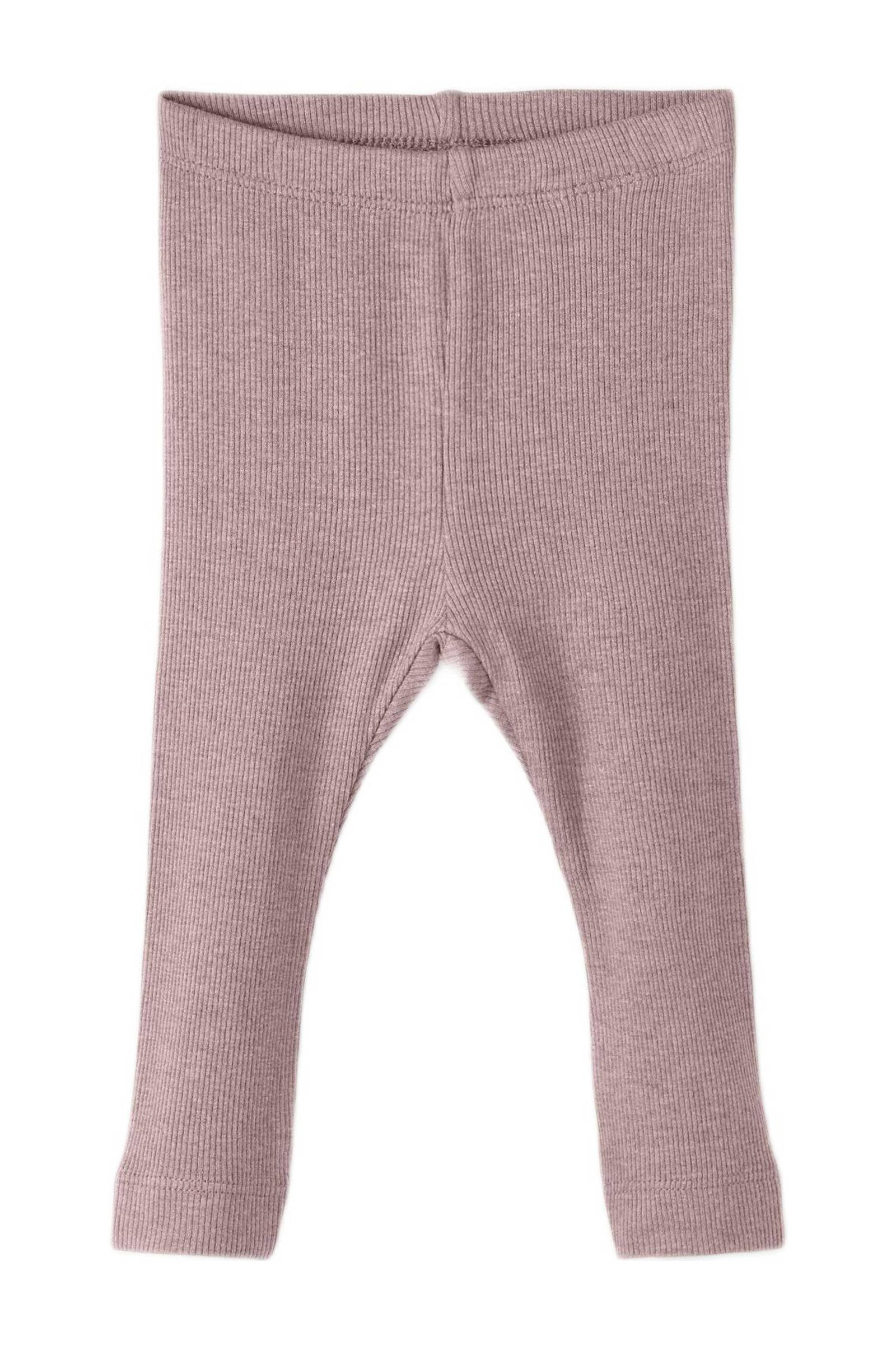 NAME IT baby skinny broek NBNKAB zachtroze