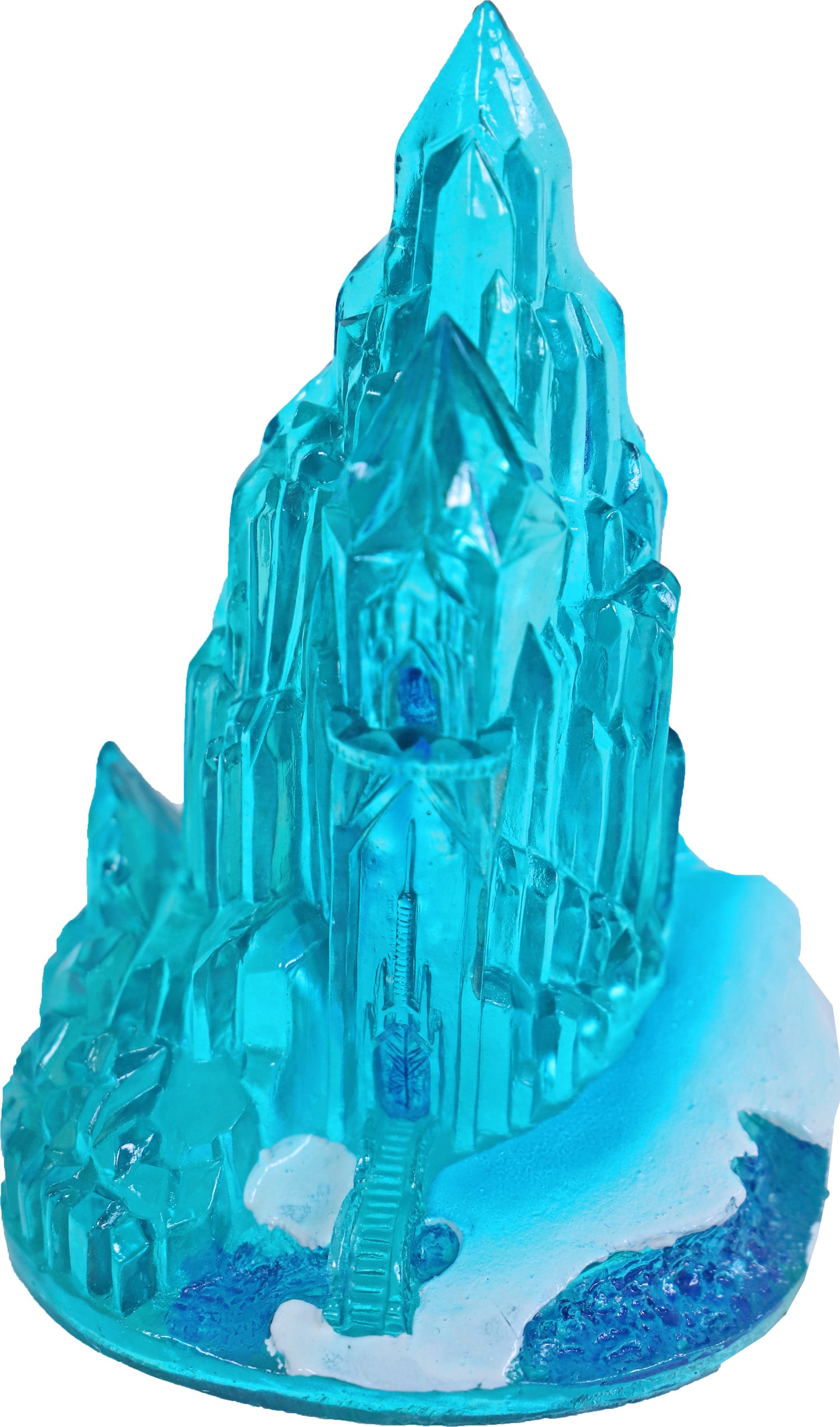 Penn-Plax aquarium decoratie Frozen ijskasteel blauw 9 x 6 x 12,5 cm