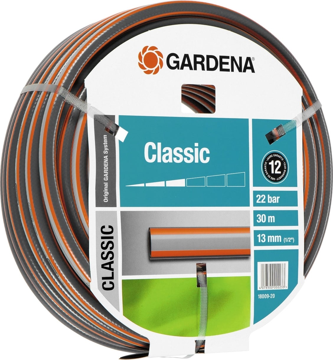 Gardena Classic slang 13mm (1/2'') 30m