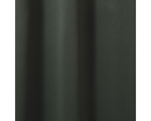 Gordijn met universele band Middernacht donkergroen 140 x 255 cm