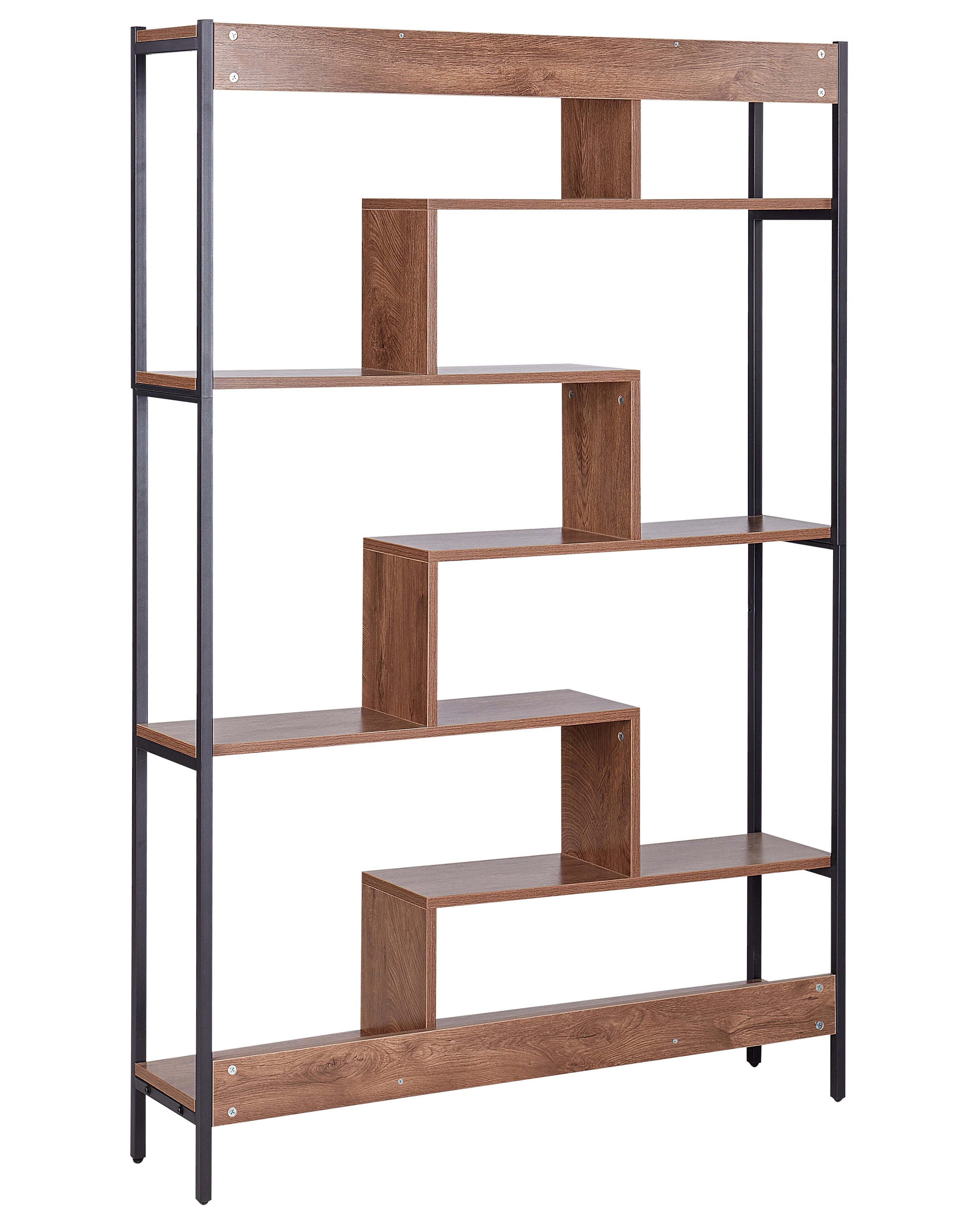 Opbergkast met 6 planken DAVEN 180 cm Bruin