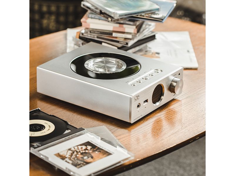 Shanling CD-Player EC3 Silber CD-Player mit USB-Anschluss und Bluetooth-Empfänger