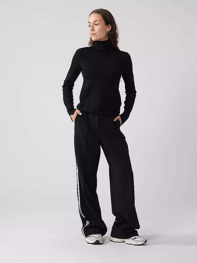 LIU JO Rollkragenpullover schwarz