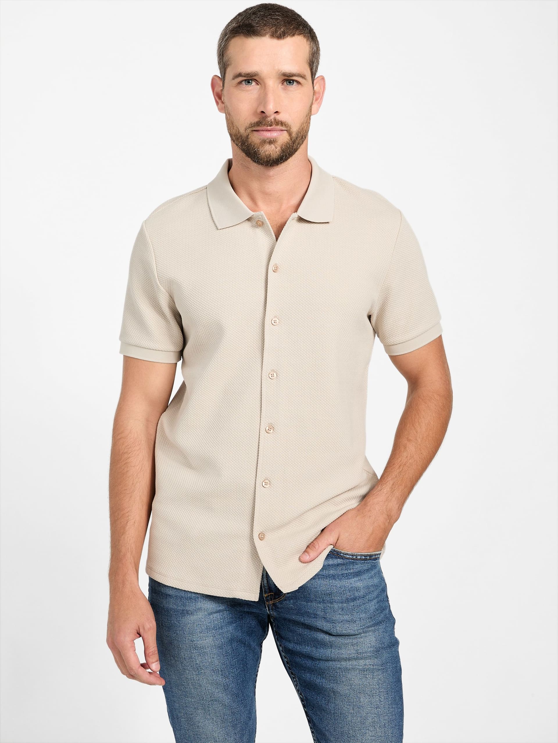 Camisa texturizada Eco Aaron