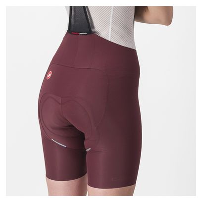 Cuissard Court à Bretelles Femme Castelli Free Aero RC Bordeaux