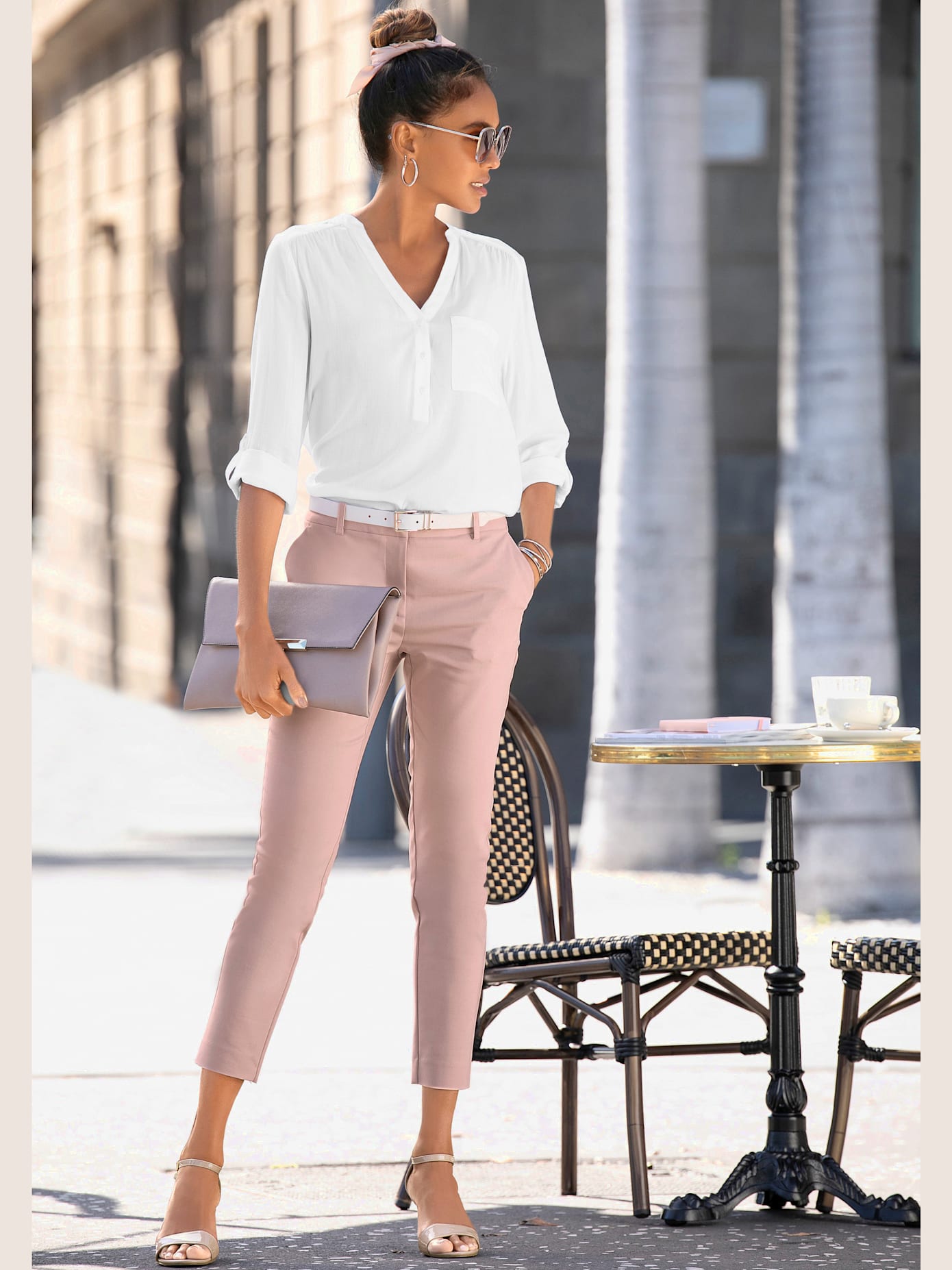 Pantalon chino idéal pour les loisirs et le travail