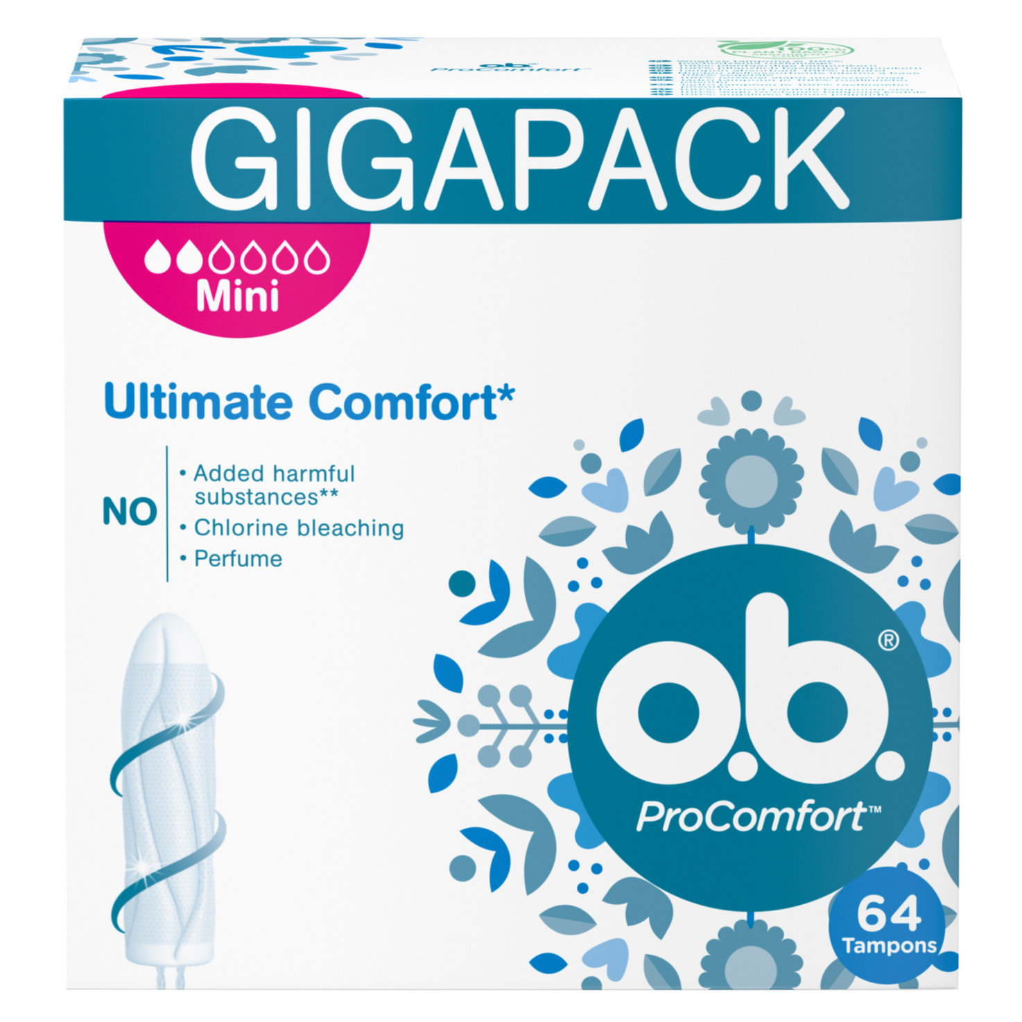 o.b. Pro Comfort Mini 64Stück