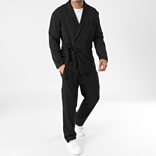 Ensemble Veste Et Pantalon Jogging Noir