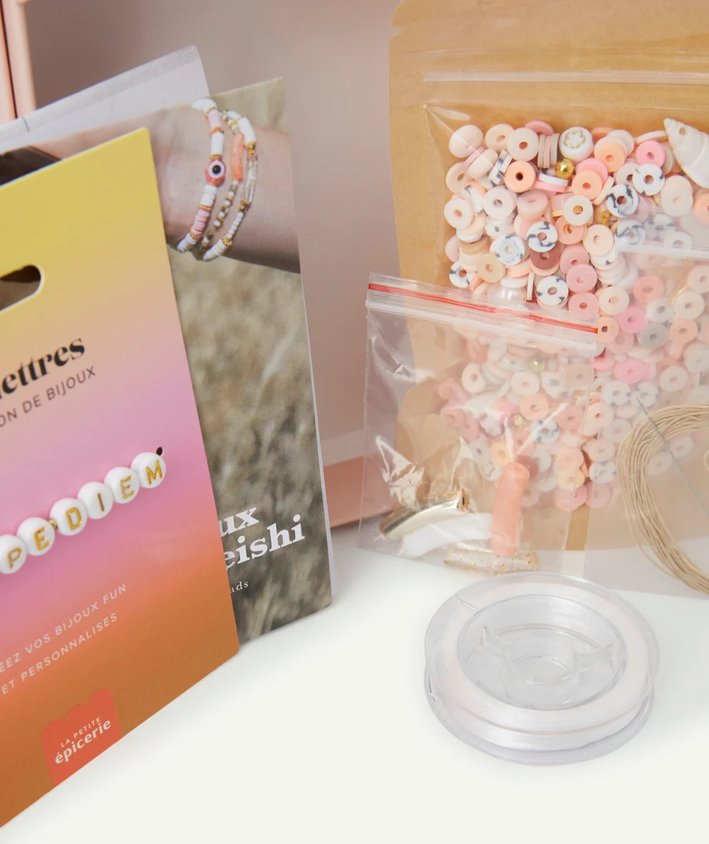 LA PETITE EPICERIEKIT DIY - MES BIJOUX DE TÉLÉPHONE EN PERLES HEISHI