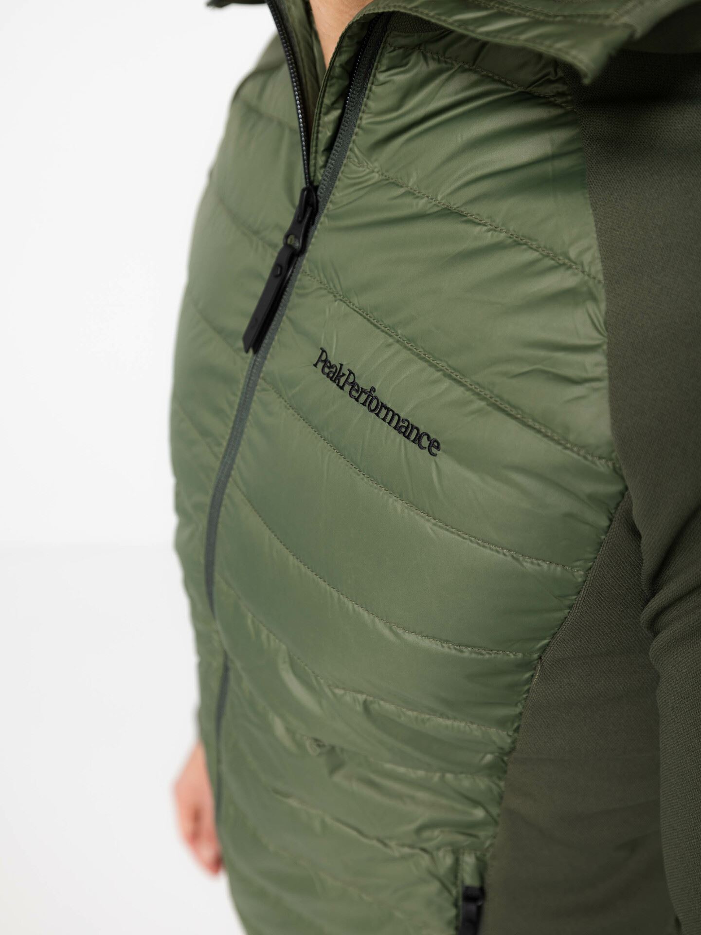 Down Hybrid Hood Jacket