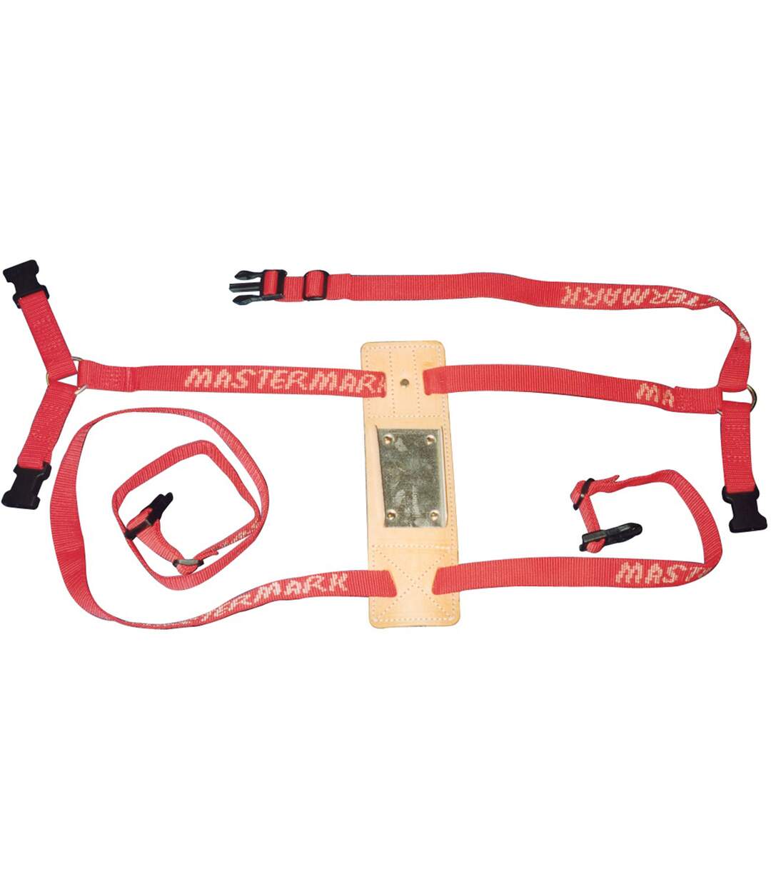 Mastermark - Harnais pour chiens NY-FELT RAM (Noir / rouge) (Taille unique) - UTTL1152