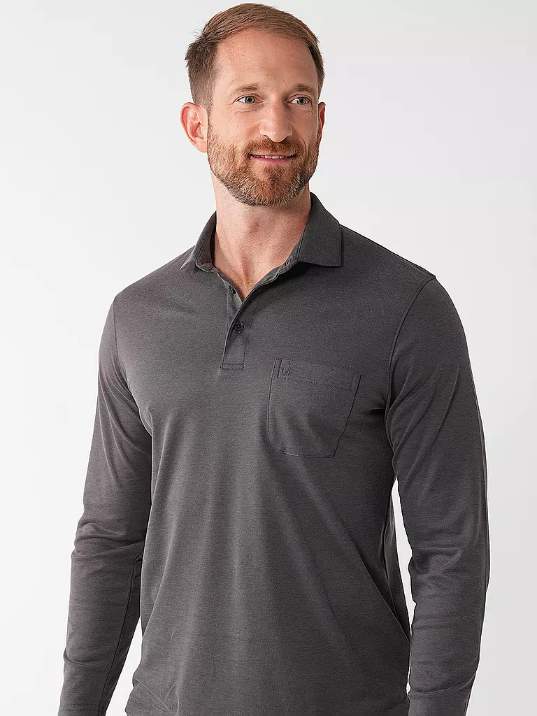 RAGMAN Poloshirt grau