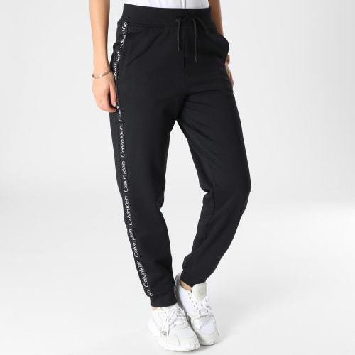 Pantalon Jogging A Bandes Femme GWF2P601 Noir