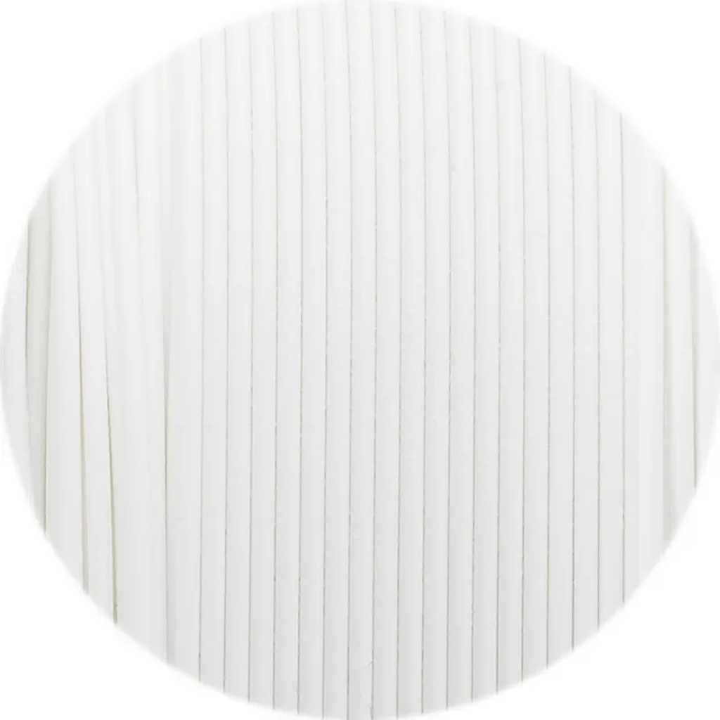 Fiberlogy  PP White, 1,75 mm (750 g)    Weltweit beliebter Kunststoff für viele Anwendungsbereiche in der Farbe Weiß