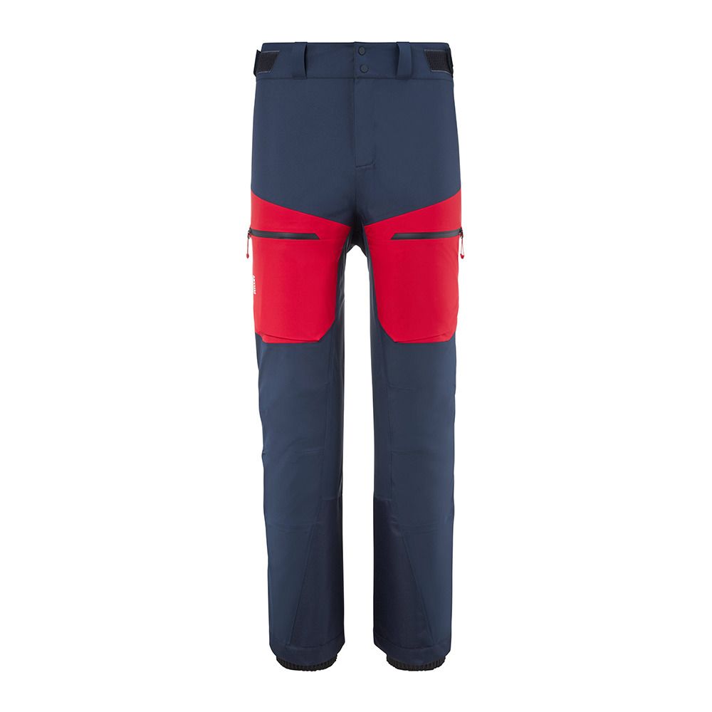 Millet M WHITE 3L - Pantalon ski Homme saphir/rouge