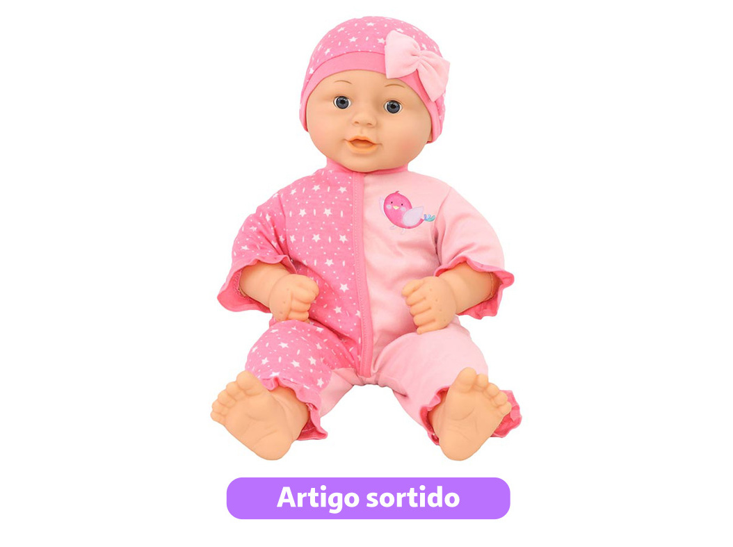 O MEU BEBÉ ONE TWO FUN FOFINHO 50CM MODELOS SORTIDOS