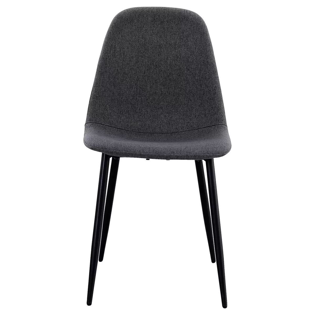 Stuhl Maria II grau,schwarz