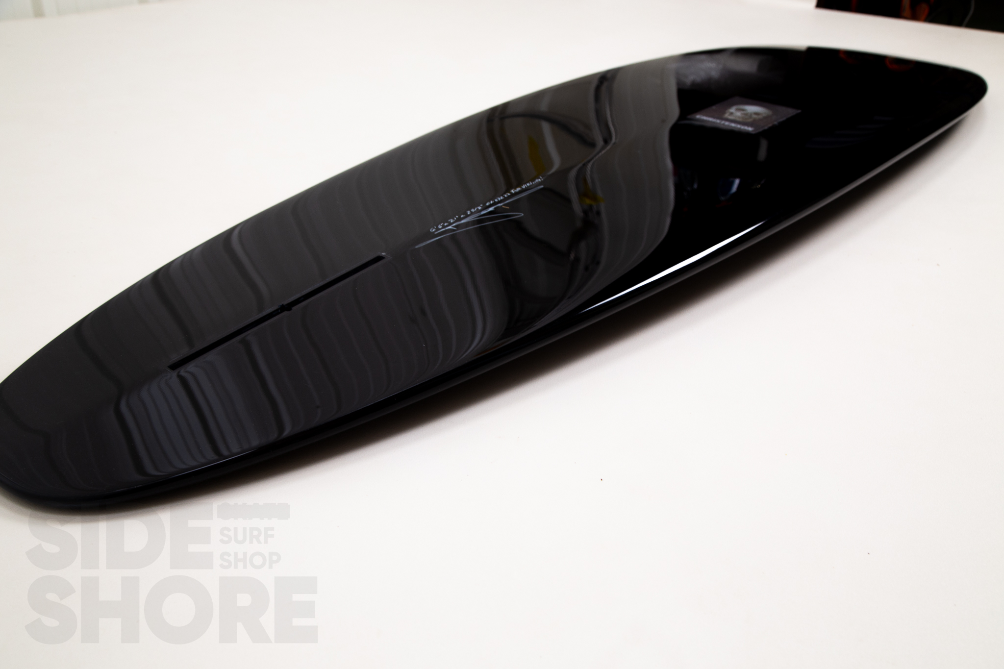 Christenson Surfboards Flat Tracker - Black Tint   Polish - 6'6 x 21