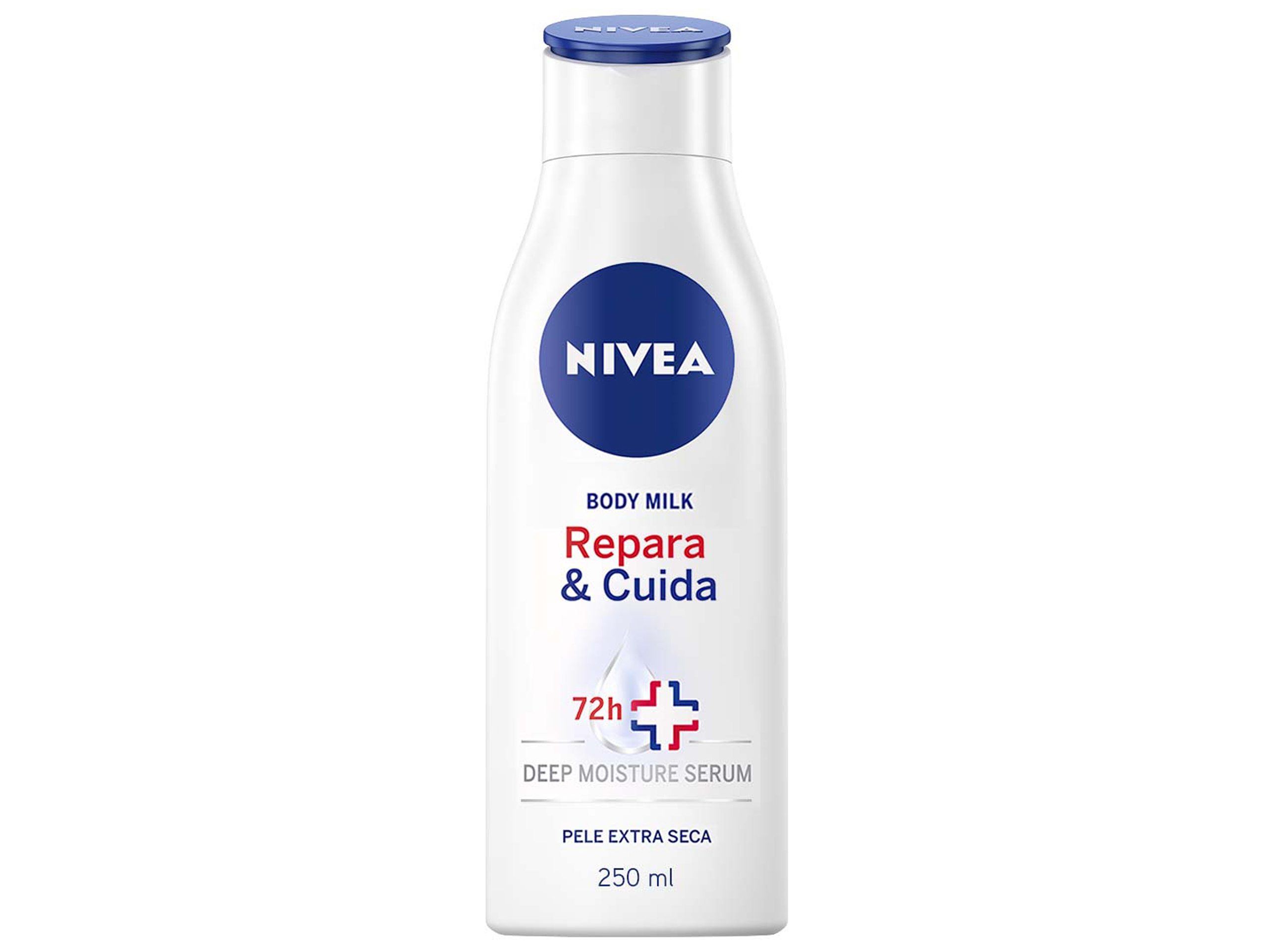 Leite Corporal Body Milk para Pele Extra Seca Repara&Cuida NIVEA 250 ml