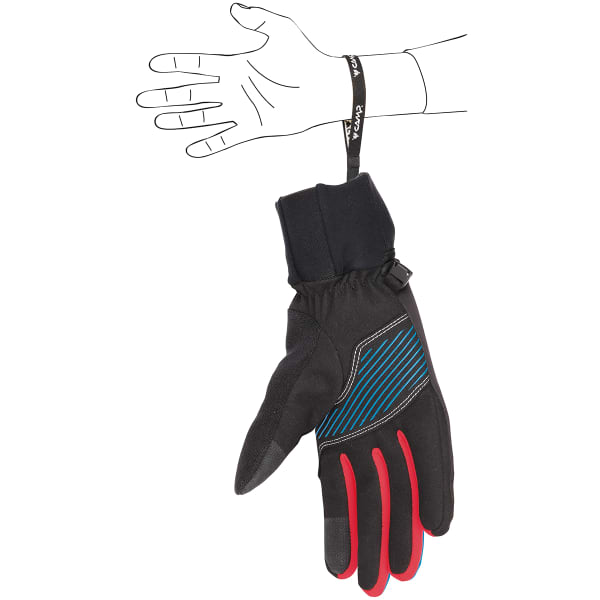 Gant ski de randonnée CAMP G COMP EVO BLACK / RED / LIGHT BLUE